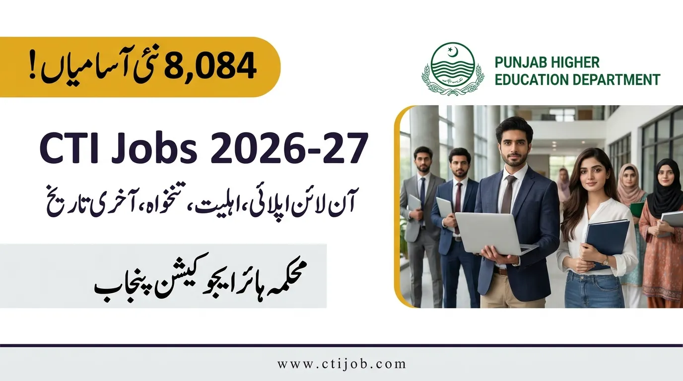 CTI Jobs 2026-27